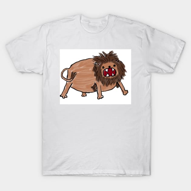 A Roaring Lion T-Shirt by famousdinosaurs